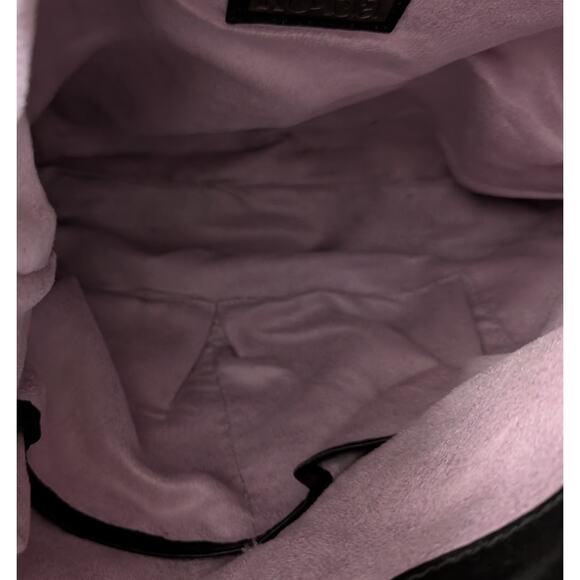 Kooba Leather Black Shoulder Bag with Gold hardware - Picture 8 of 16